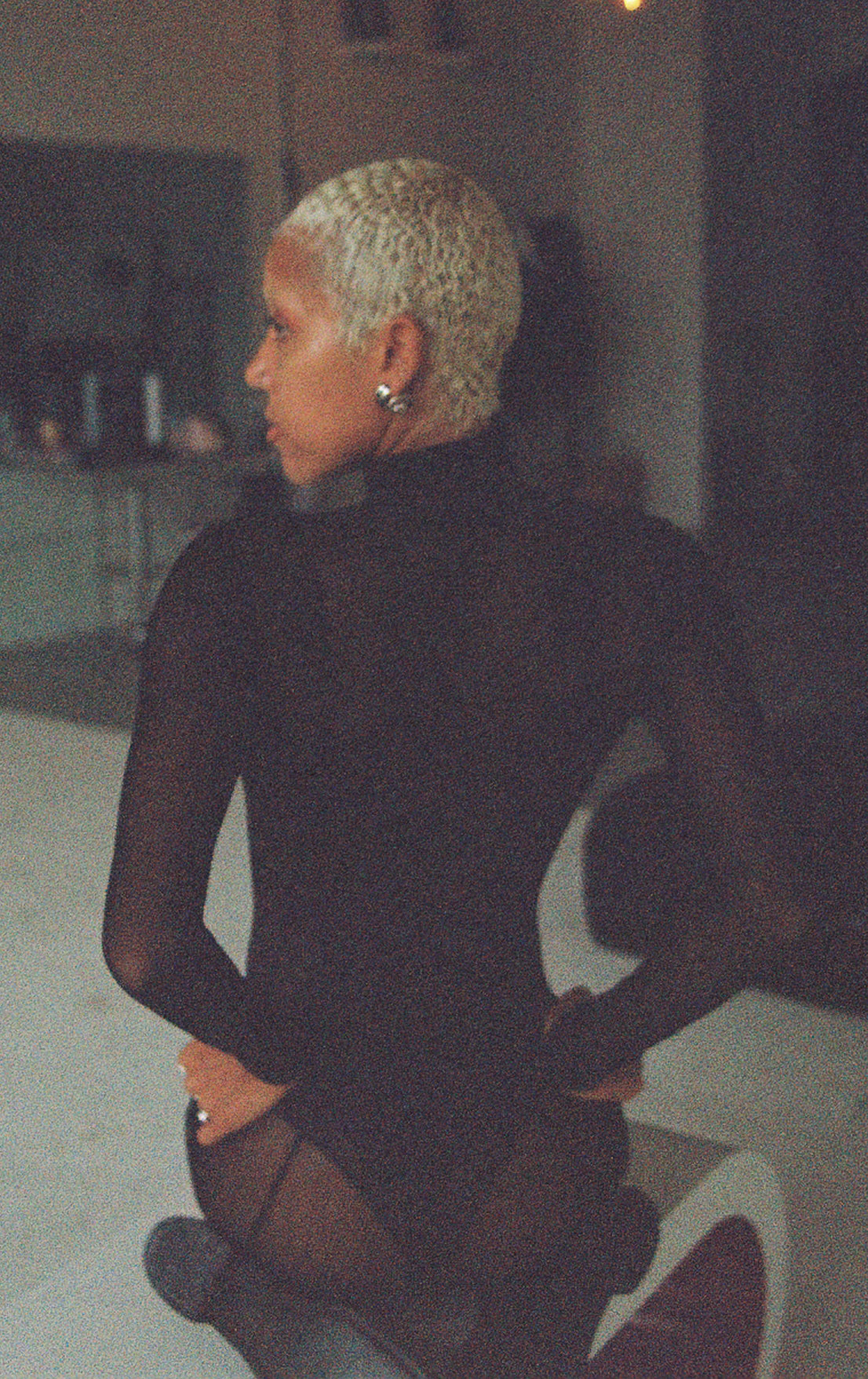 Sheer Stretch Mesh Jacket