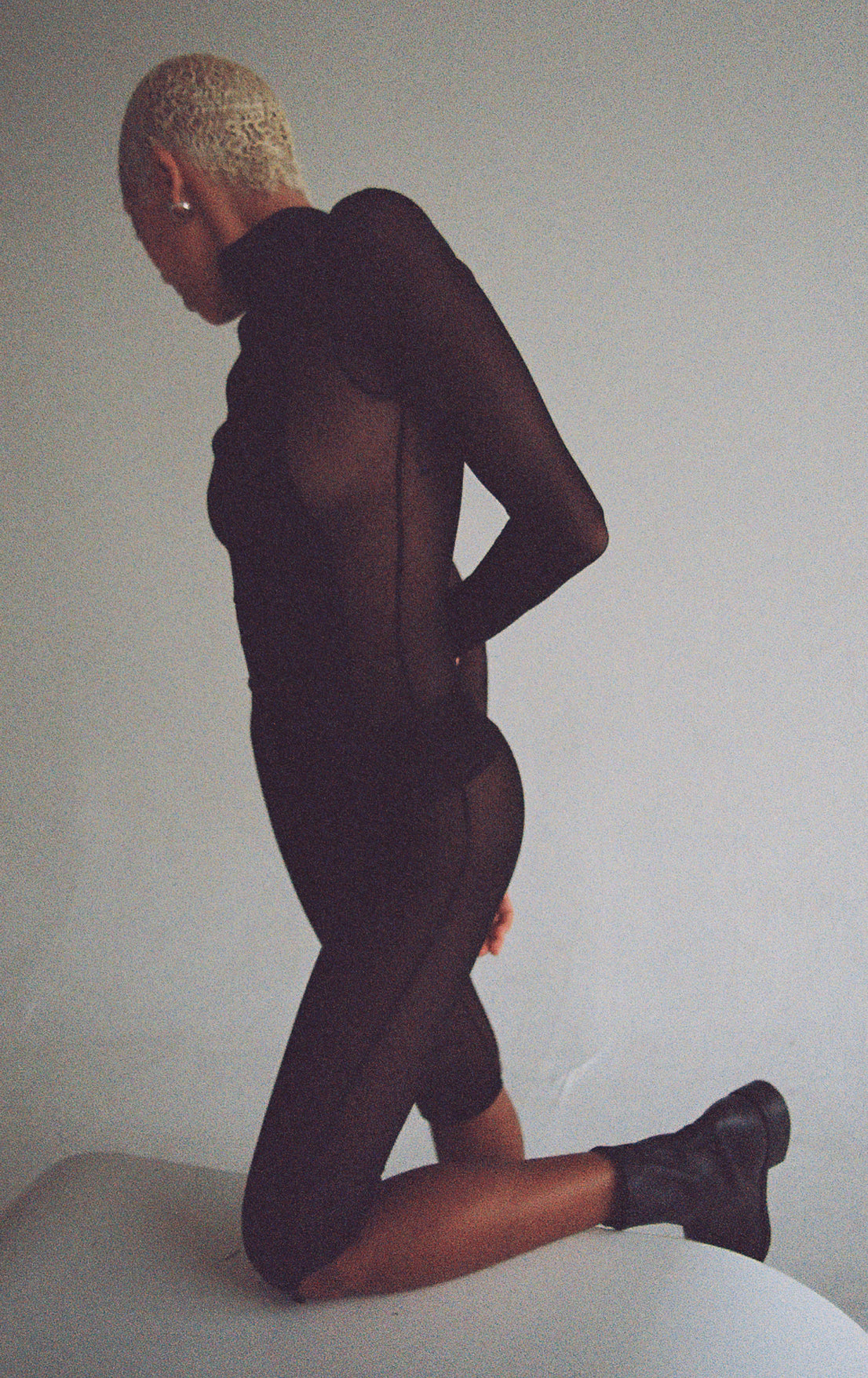Sheer Stretch Mesh Jacket