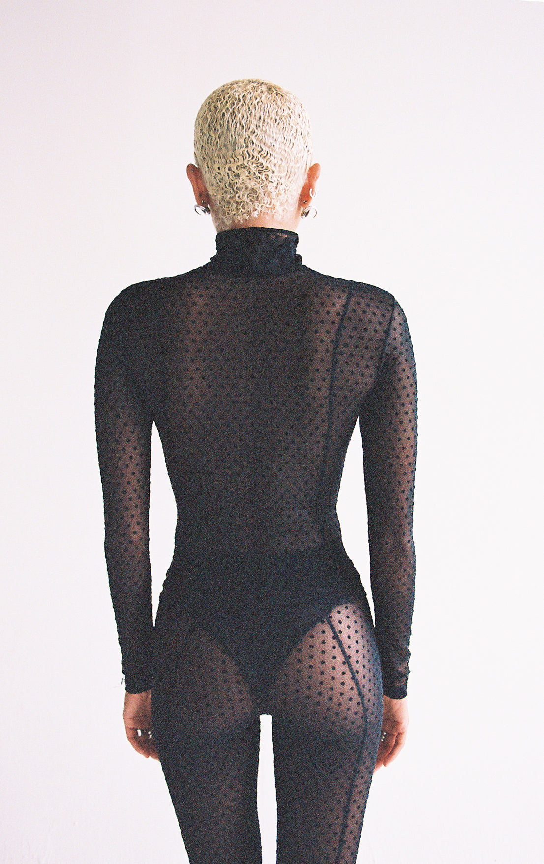 Sheer Stretch Mesh Jacket